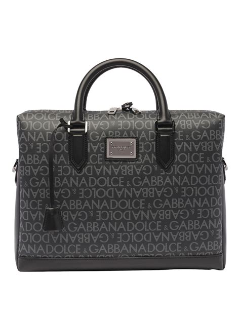 brief case coccodrillo uomo dolce gabbana|Dolce & Gabbana Laptop Bags – Briefcases .